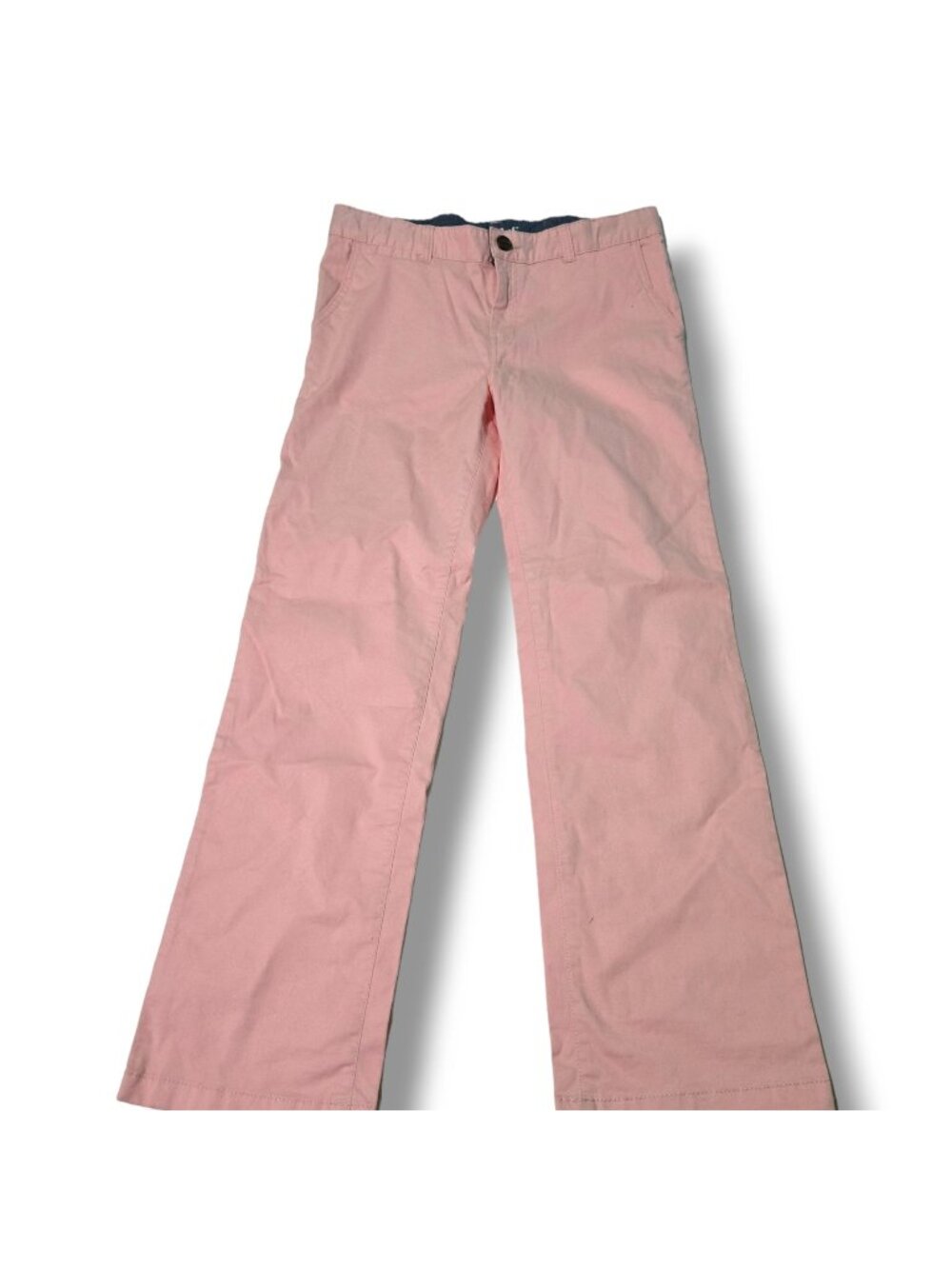 Cat & Jack pants kids 16 pink adjustable waistband straight-leg chino